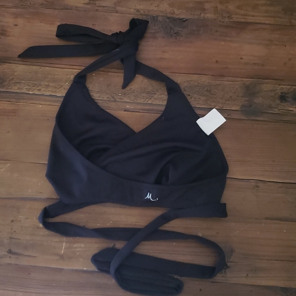 Mika yoga sport bra/hot yoga/ swim wrap top - Picture 2 of 4